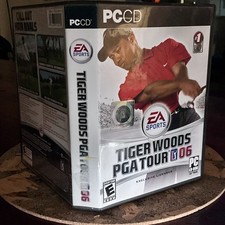 Tiger Woods PGA TOUR 06 PC CD-ROM Video Game EA Sports Complete Tested picture