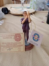 Vanmark White Caps of Caring ER DUTY Hospital Emergency Room Doctor Statue 2001 picture