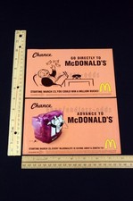 2000 McDonald's Monopoly Game Magazine Page Print Ad 2000s picture