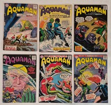 Aquaman Silver Age Lot (6) 8-24* VG G Aqualad, Mera DC Comics 1963 Nick Cardy  picture