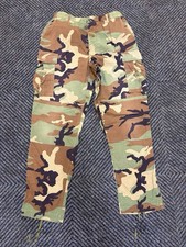 Vintage Propper USGI M81 Woodland Camo BDU Combat Cargo Pants Large picture