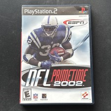ESPN NFL PrimeTime 2002 Football Prime Time Black Label PlayStation 2 PS2 Eng picture