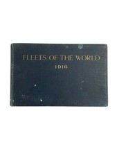 WW1 US British German Navy Jane's Fleets of the World 1916 Used Hardcover Ref... picture