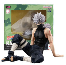 9cm Kakashi Hatake Collectible Figure Sitting Posture Anime Naruto Shippuuden picture