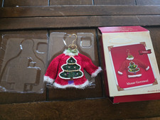 2003 Hallmark Keepsake Merry Glitzmas Christmas Ornament Lights Up Sweater picture
