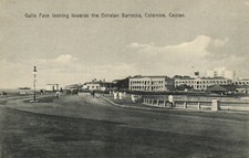 PC POSTCARD SRI LANKA, CEYLON, COLOMBO, THE ECHELON BARRACKS, Postcard (b13675) picture