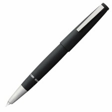 Lamy 2000 Fountain Pen in Black - 14K Gold Oblique Medium Point NEW in box L01M picture