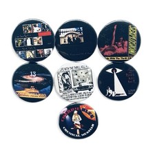 My Life With The Thrill Kill Kult Vol 1 Album Covers 1.5” Pin Back Buttons. picture