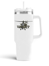 Boeing AH-64 Apache Stainless Steel Quencher Tumbler - 40oz. picture