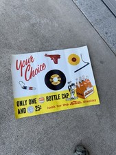 Paper/litho Nesbitts Orange Soda Advertising Sign Reward Nos Original 24” x 18” picture