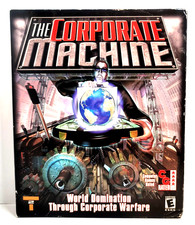 VTG 2001 The Corporate Machine PC Game CD-ROM New Sealed Windows 95-98 300 MB picture