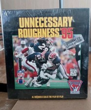 Unnecessary Roughness ’95 Big Box PC Video Game IBM DOS 1994 Accolade NEW Sealed picture