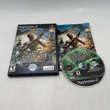 Medal of Honor Rising Sun PS2 PlayStation 2 Complete W/ Manual CIB Tested picture