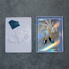 Wendy’s X Sonic 35th Anniversary Collectible Cards 5ct 2026 Super Silver Chao picture