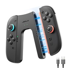Jsaux Charging Grip For Switch 2 - Separate Left And Right Controller Charging _ picture