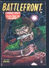 Battlefront #11 1953-Atlas-Davy Berg's Combat Kelly appears-Joe Maneely -Mike... picture