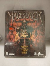 Mage Slayer  Big Box PC CD-ROM Game New Sealed box damage picture