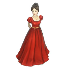 Royal Doulton HN 5730 Ellie Figure Girl Red Dress Gown 200 Years No Eleanor 2014 picture