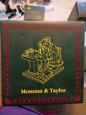 Rare Boyds Bear 2005 MOMMA & TAYLOR Bedtime Routine 1st Ed #6 Early Line NIB picture