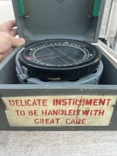 WWII Type P10 Aircraft Compass RAF / Air Ministry HBS/R/9/31  original Cased picture
