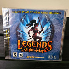 3DO Legends of Might and Magic PC CD-ROM Online Play T NTSC-U/C. Sealed/Unused. picture