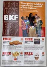 Burger King BK Foundation Fast Food Discount Value Paper Coupons EXP 12/31/2026 picture