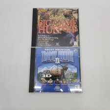 Cabela's Big Game Hunter PC CD-ROM 1998 Rocky Mountain Trophy Hunter II 1999 picture