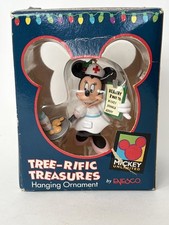 Disney Enesco Tree-Rific Treasures Ornament Minnie Mouse Tea Christmas Ornament picture
