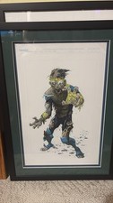 Ryan Ottley The Invincible Dead Original Art — Zombie Invincible Print Artwork picture