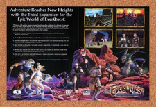 2002 EverQuest Shadows Of Luclin PC Original Advertisement / Retro Promo v1 picture