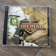 Command and Conquer: Tiberian Sun (PC, 1999) CD ROM 2 Disc picture