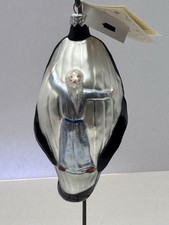 Patricia Breen Jonah And The Whale Blown Glass Ornament Christmas Religious 6.5” picture