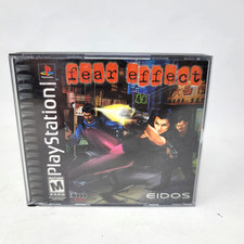 Fear Effect PS1 (Sony PlayStation 1) CIB Complete W/ Reg Card Tested Working picture