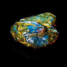 Rare Clear Quality Dominican Blue Amber Rough Specimen Chunk 64mm 41.7g picture