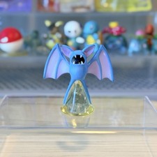Rare 1999 TOMY Pokemon Zubat CGTSJ Figure Original Clear Stand Vintage Authentic picture