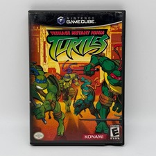 Konami Teenage Mutant Ninja Turtles GameCube NTSC Black Multi Action Beat Em Up picture