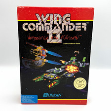 Wing Commander II Vengeance of the Kilrathi PC Big Box 5.25” Floppy Disks picture