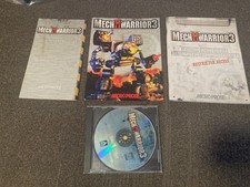 Mech Warrior 3 with Manual, Tech Reference and Quick Reference Card picture