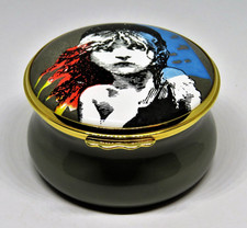 KINGSLEY/MOORCROFT ENAMEL BOX- LES MISERABLES - ANDREW LLOYD WEBBER MUSICAL SHOW picture