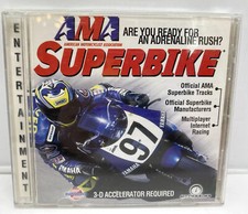 AMA Superbike Jewel Case (PC, 2001) 3D ACCELERATOR REQUIRED picture