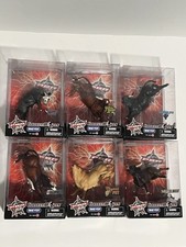 Breyer PBR Collectibulls Bull Riding Figures Lot Of 6 Full Set NEW picture