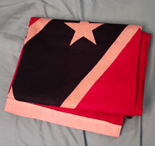 Very Early 20th Century Screened Cotton Beautiful Condition Flag. picture