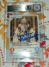 Kenny Green Fluder Paradyne Overlord Signed Card 10 Auto Grade BAS OL-147 Chaos picture