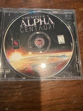 Sid Meyer's ALPHA CENTAURI PC Game, Win 95/98 CD, 1999 Game Disc Only picture