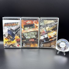 PSP Racing Lot 4 - FlatOut Head On, Twisted Metal, NFS Most Wanted, & MotorStorm picture