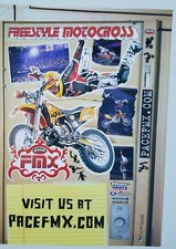 Vintage Poster Freestyle KTM 250SX Motocross Supercross Pace FMX picture