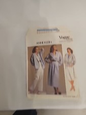 Vtg 1985 Vogue Patterns 1542 American Designer Anne Klein Uncut Misses 12 DIY picture