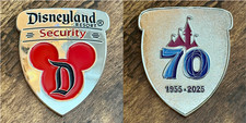 Walt Disney Disneyland Security 2025 70th Anniversary Challenge Coin picture