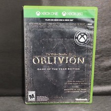 The Elder Scrolls IV 4 Oblivion Game of the Year Greatest Hits Xbox 360 One picture