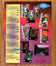 GEX Horde Tekken Zero Divide Zork - Video Game Print Ads Poster Promo EB 1996 picture